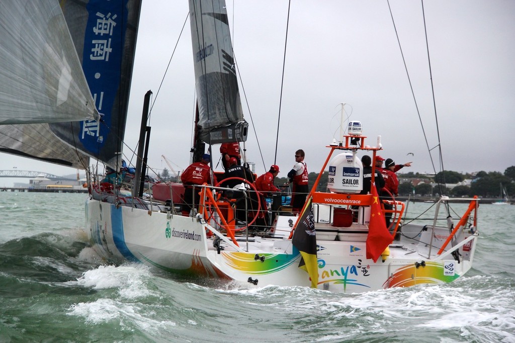 Volvo Ocean Race, Leg 4 Finish - Team Sanya © Richard Gladwell www.photosport.co.nz